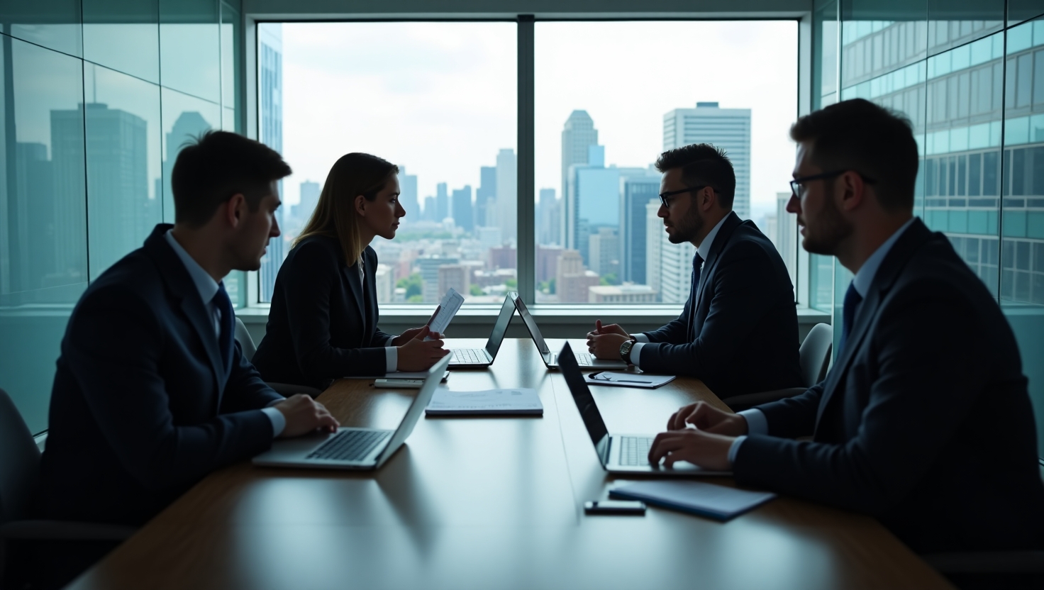 Équipe d'audit financier professionnelle